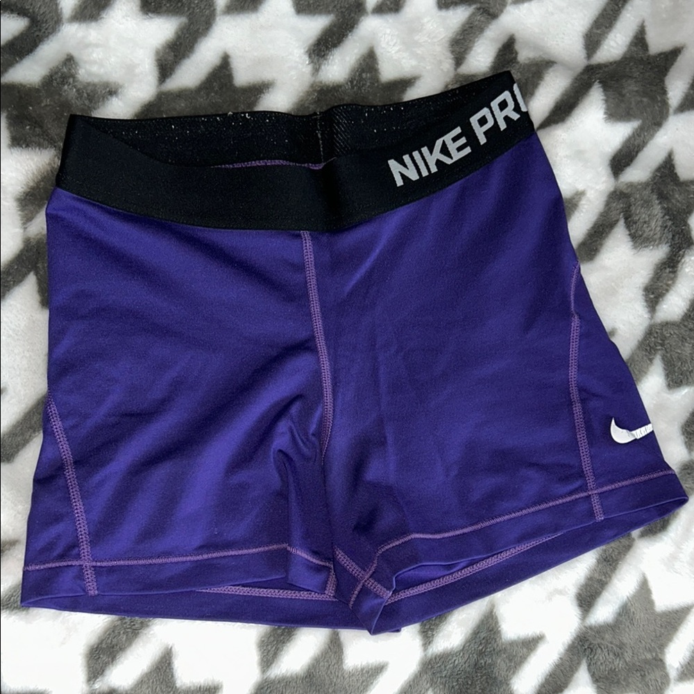 Nike Pro Women's Purple Shorts